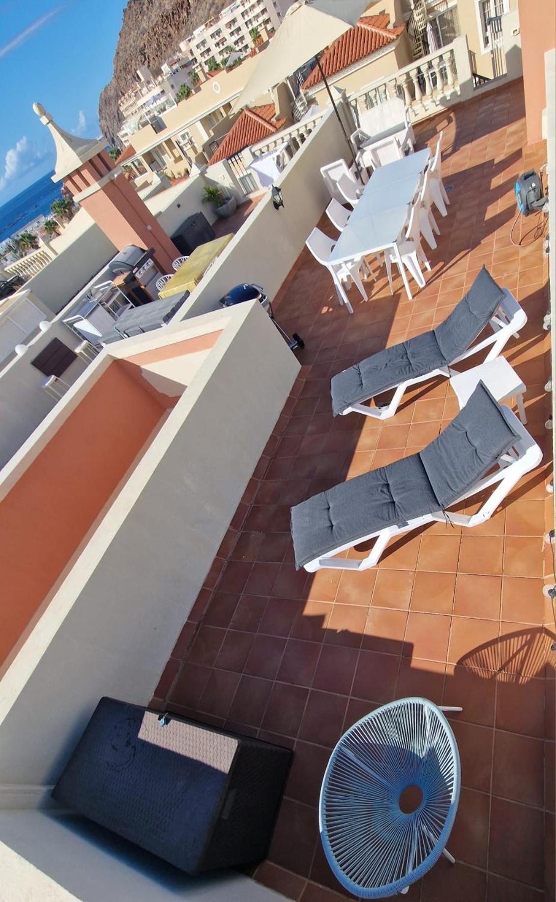 Sunset Rooftop Terrace Apartment Palm-mar Extérieur photo